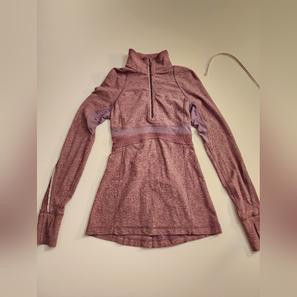 Lululemon Run Full Tilt Heathered Plum Size 2 GUC